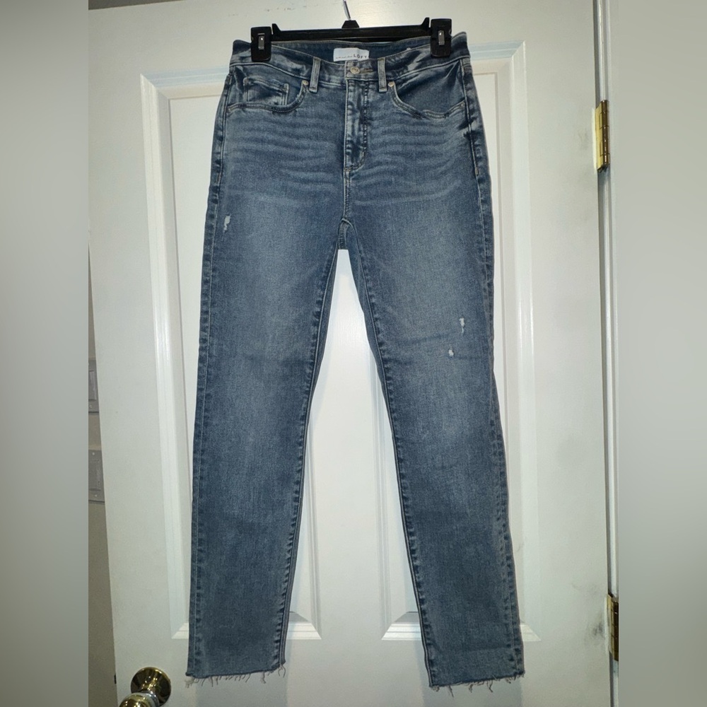 LOFT Curvy Skinny Jean